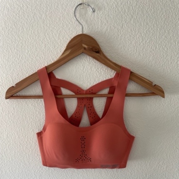 Victoria Sport by Victoria’s Secret | Coral High Impact Angel Max Sports Bra 38B - Picture 1 of 12